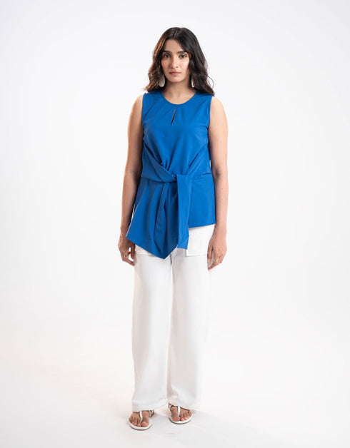 KNOTTED BLOUSE
